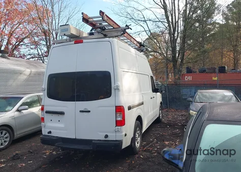 2019 Nissan Nv Cargo Nv3500 Hd Sv V8 из США, поврежденный, VIN 1N6AF0LY9KN808953